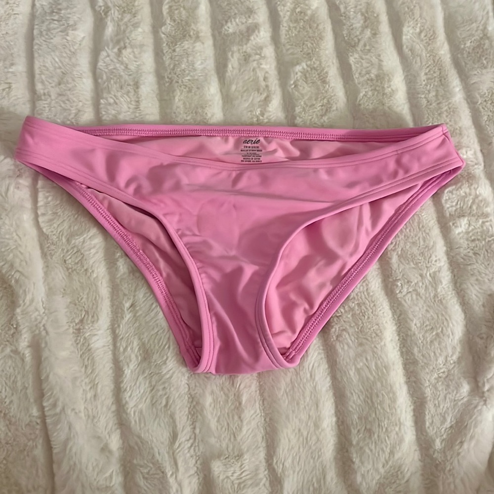 Pink bikini bottoms